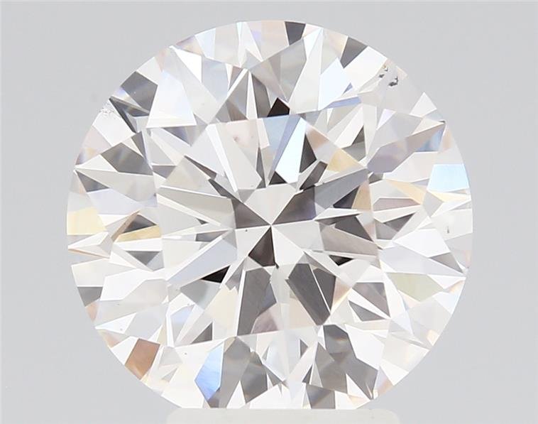 4.09ct H VS2 Excellent Cut Round Lab Grown Diamond