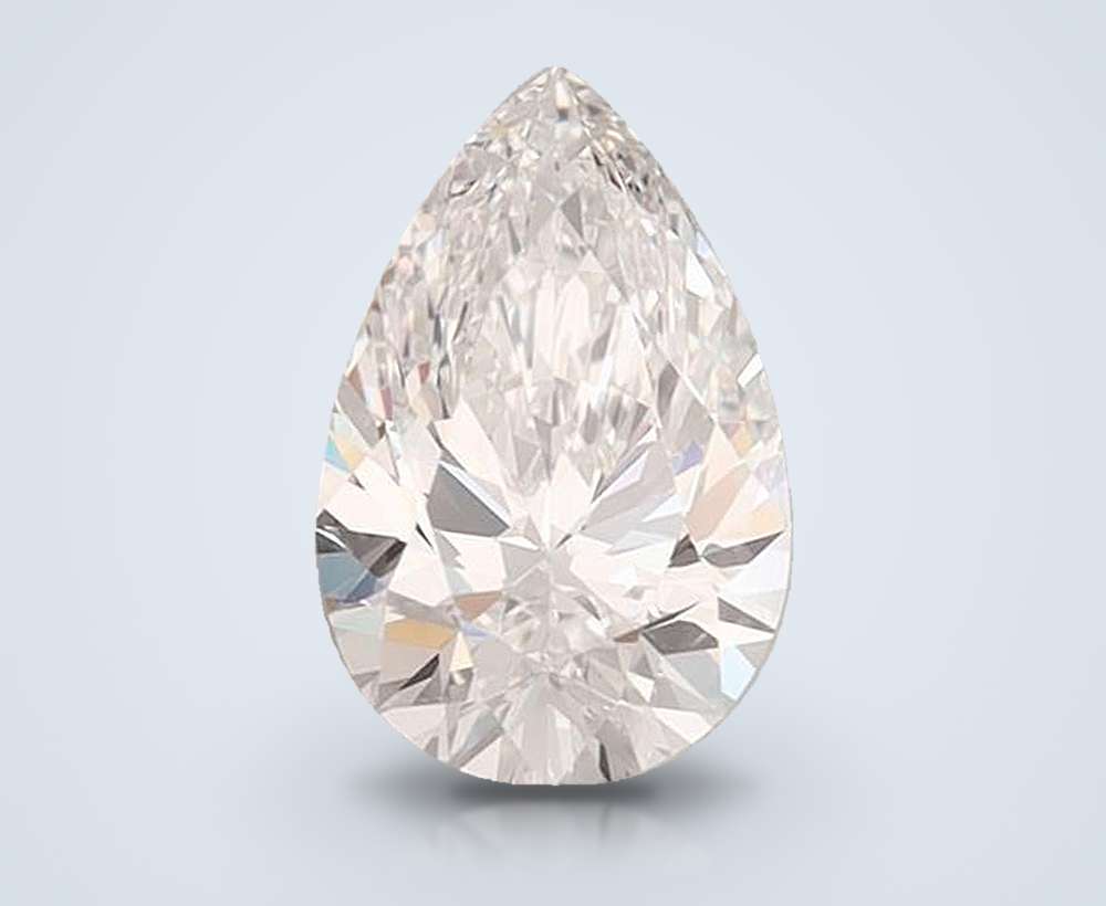0.95 Carat Pear Lab Diamond