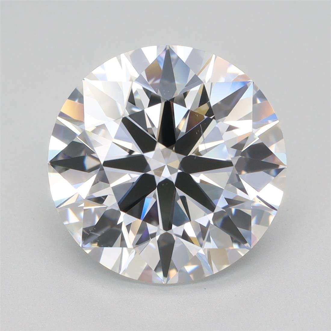 4.06ct E VS2 Rare Carat Ideal Cut Round Lab Grown Diamond