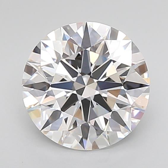 2.42ct D VVS1 Rare Carat Ideal Cut Round Lab Grown Diamond