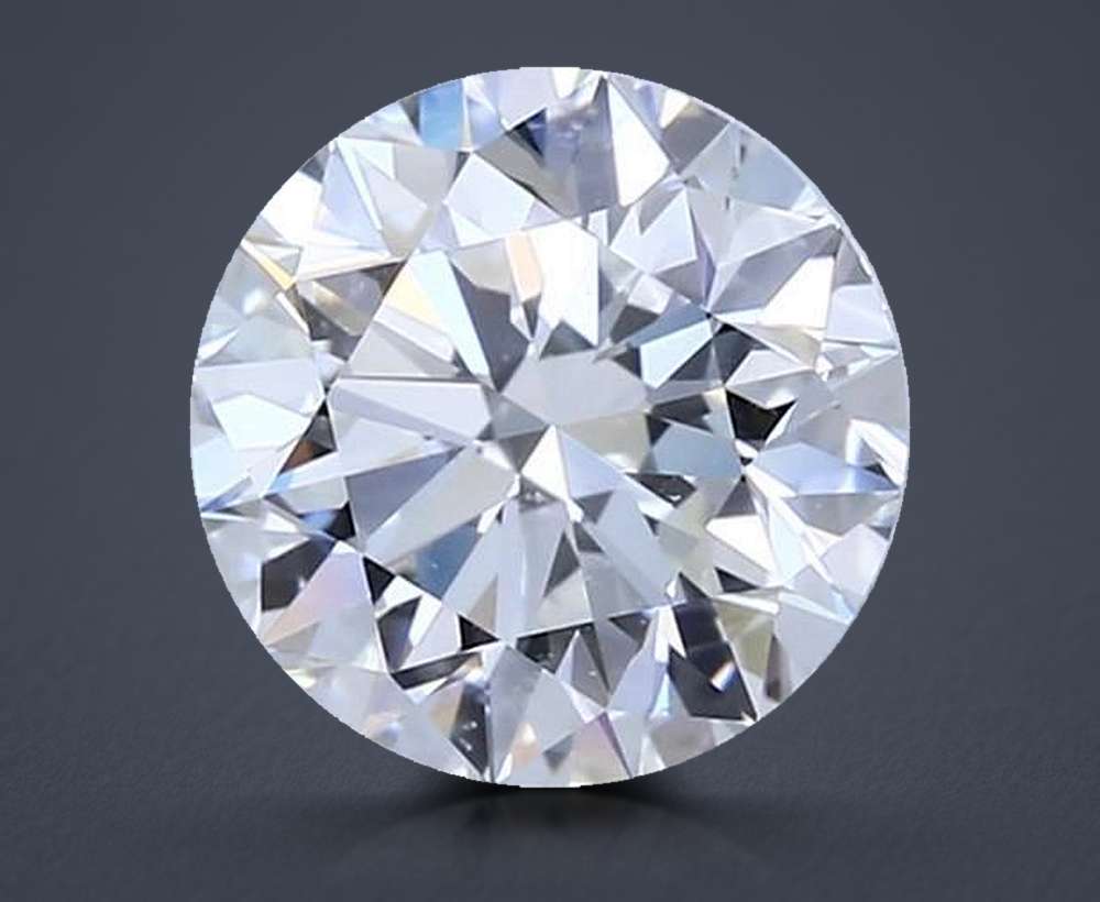 1.70 Carat Round Natural Diamond