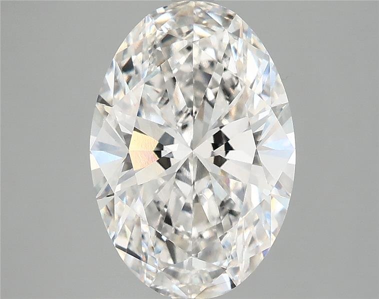3.92 Carat Oval Lab Diamond