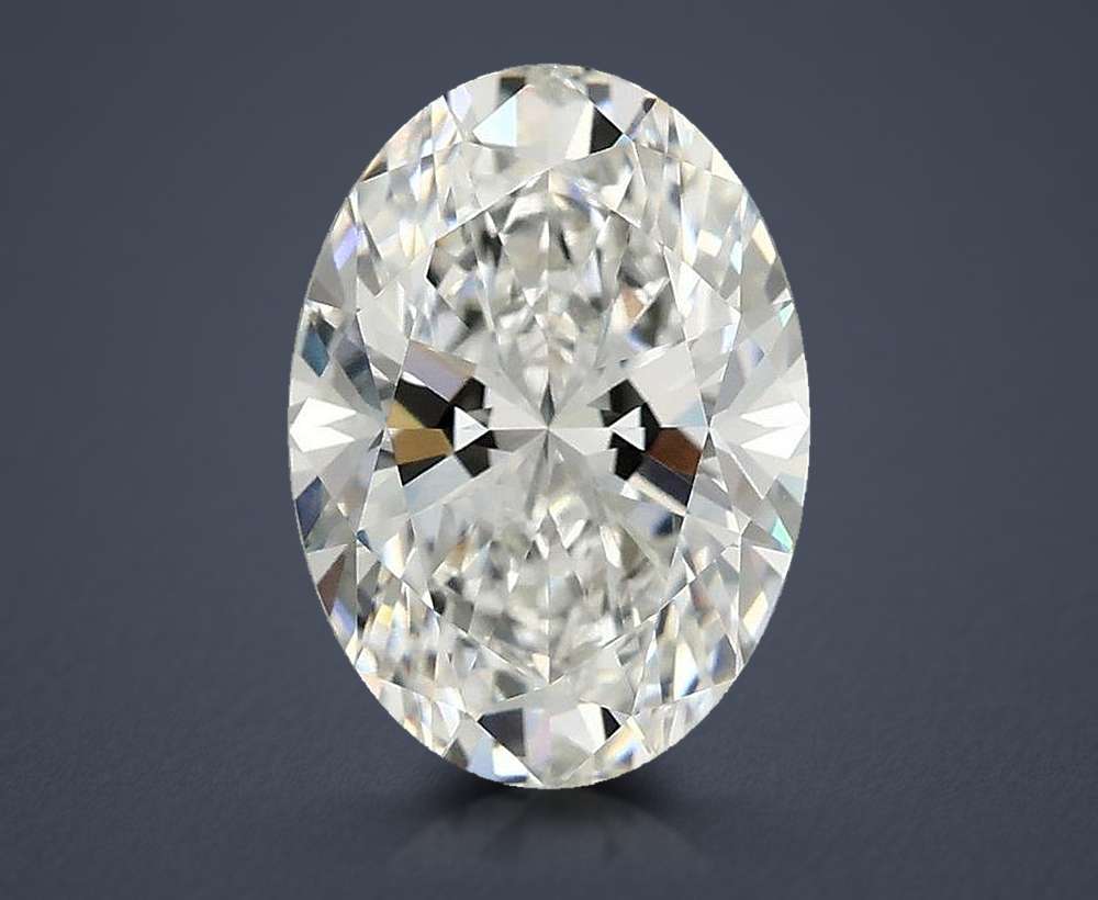 2.58 Carat Oval Lab Diamond