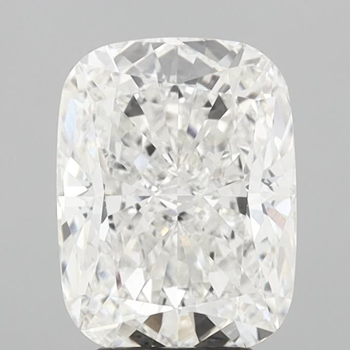 4.06ct E VS1 Rare Carat Ideal Cut Cushion Lab Grown Diamond