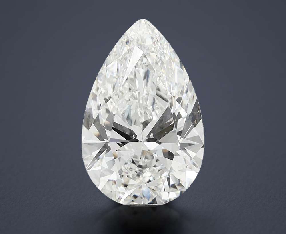 8.10 Carat Pear Lab Diamond