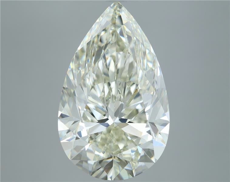 6.01ct J VVS2 Rare Carat Ideal Cut Pear Diamond