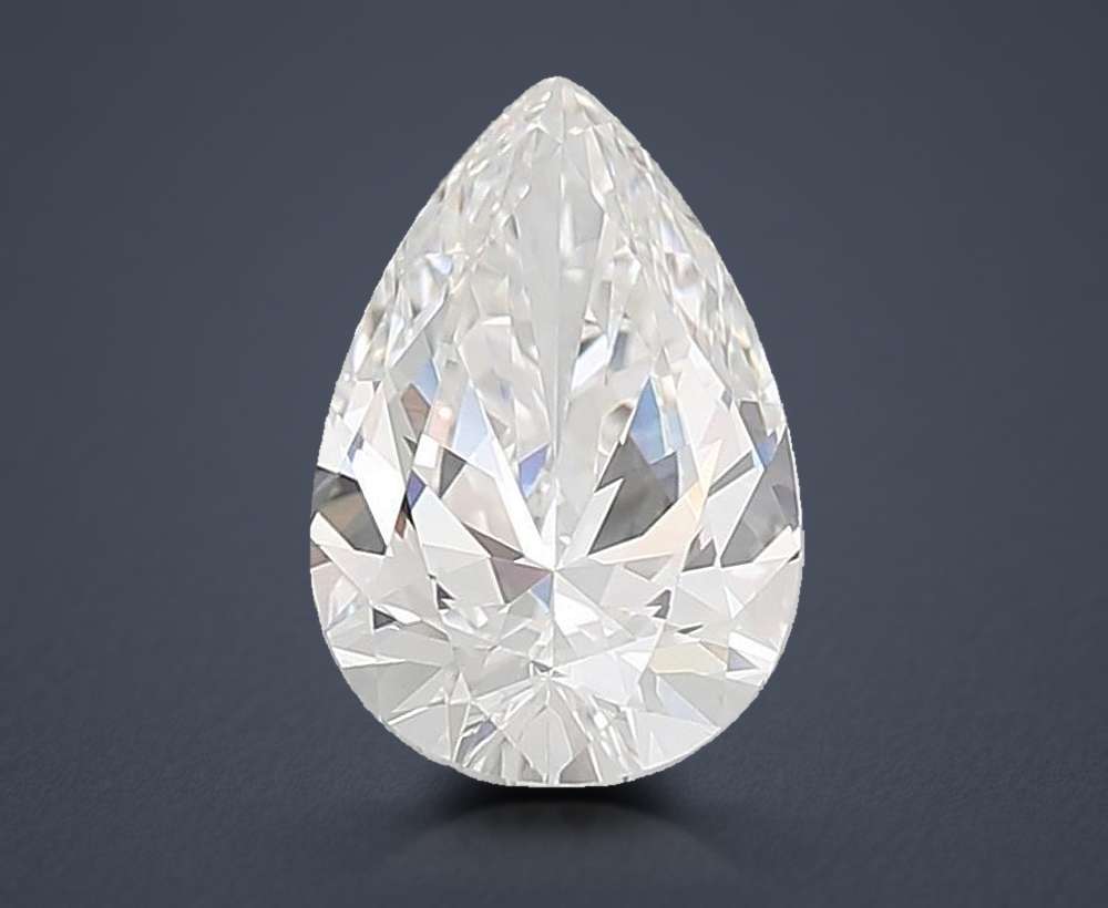 6.32 Carat Pear Lab Diamond