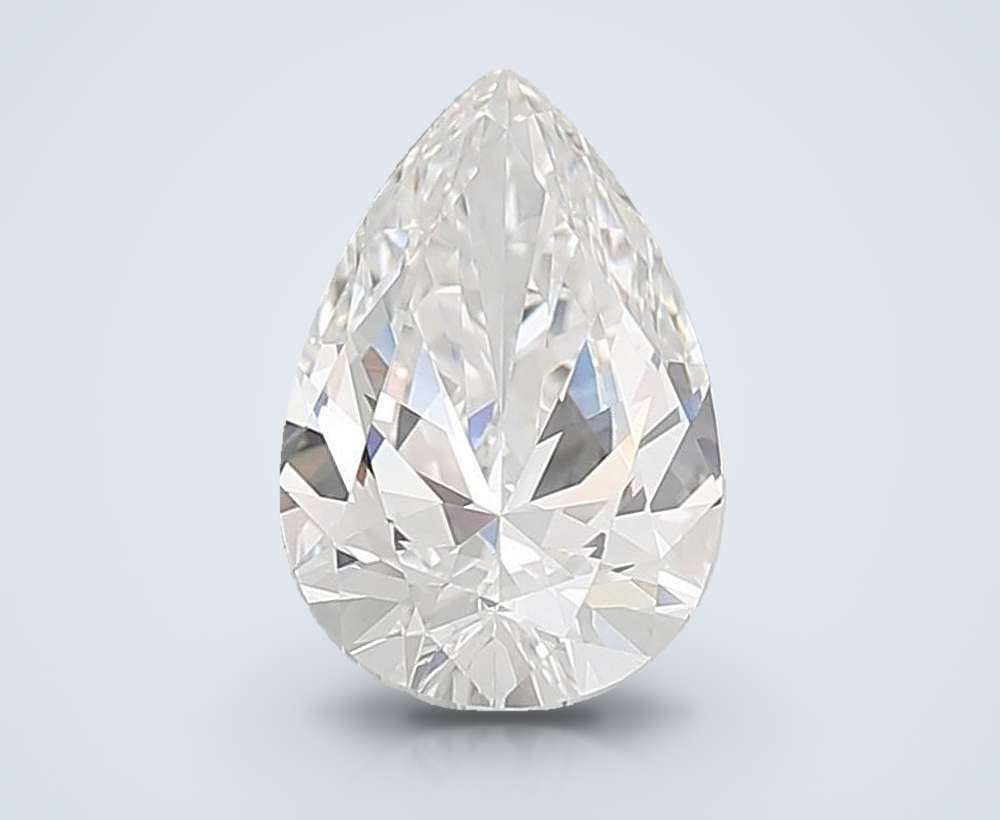 6.32 Carat Pear Lab Diamond