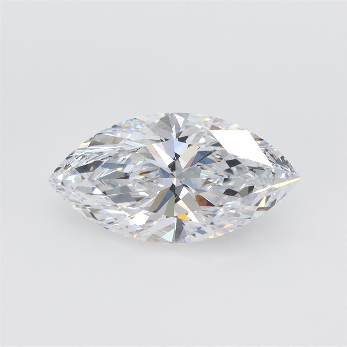 1.56ct E VVS2 Rare Carat Ideal Cut Marquise Lab Grown Diamond