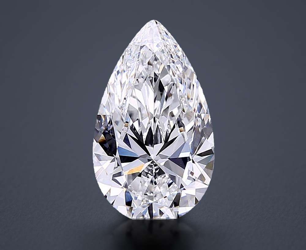 3.03 Carat Pear Lab Diamond