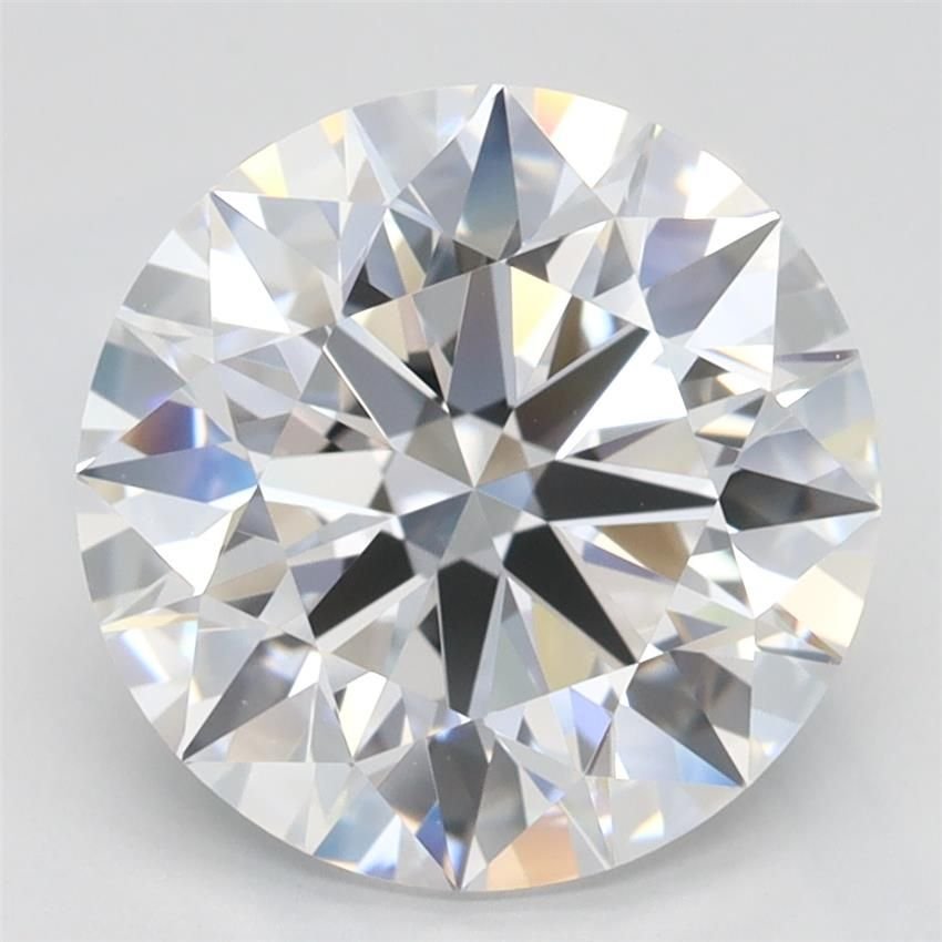 3.23ct D IF Rare Carat Ideal Cut Round Lab Grown Diamond