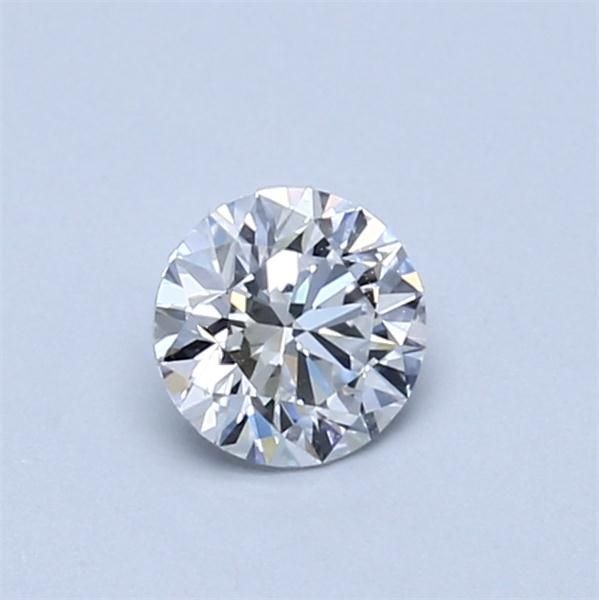 0.42ct D VVS2 Rare Carat Ideal Cut Round Diamond