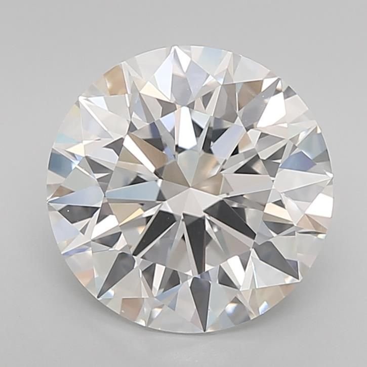 3.20ct E VVS2 Rare Carat Ideal Cut Round Lab Grown Diamond