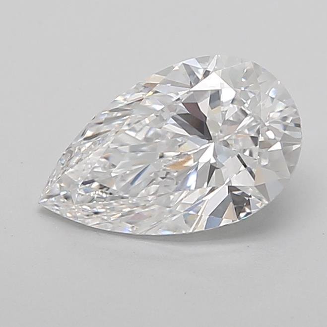 1.09ct D VVS2 Rare Carat Ideal Cut Pear Lab Grown Diamond