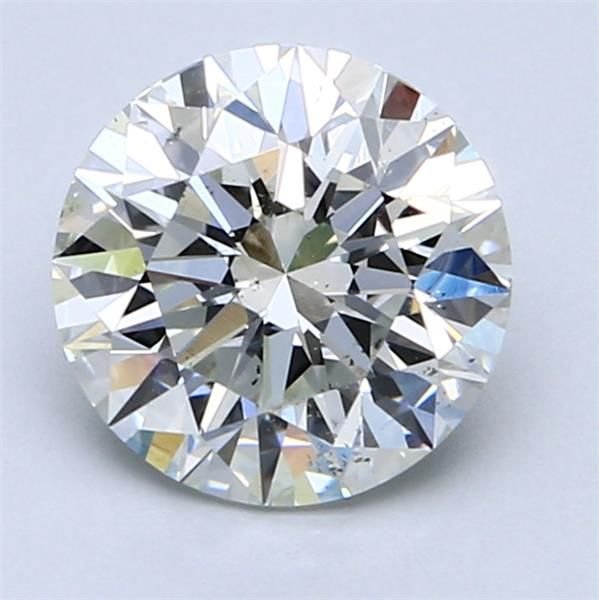 2.00ct H SI2 Rare Carat Ideal Cut Round Diamond