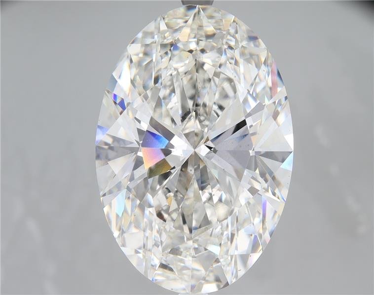 11.05ct G VS2 Rare Carat Ideal Cut Oval Lab Grown Diamond