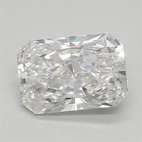 0.90ct F SI1 Rare Carat Ideal Cut Radiant Lab Grown Diamond