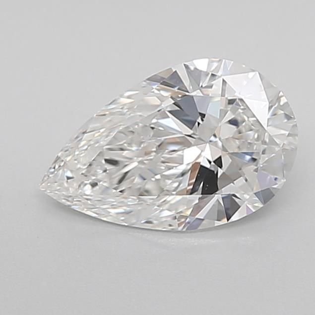 1.00ct D VVS2 Rare Carat Ideal Cut Pear Lab Grown Diamond