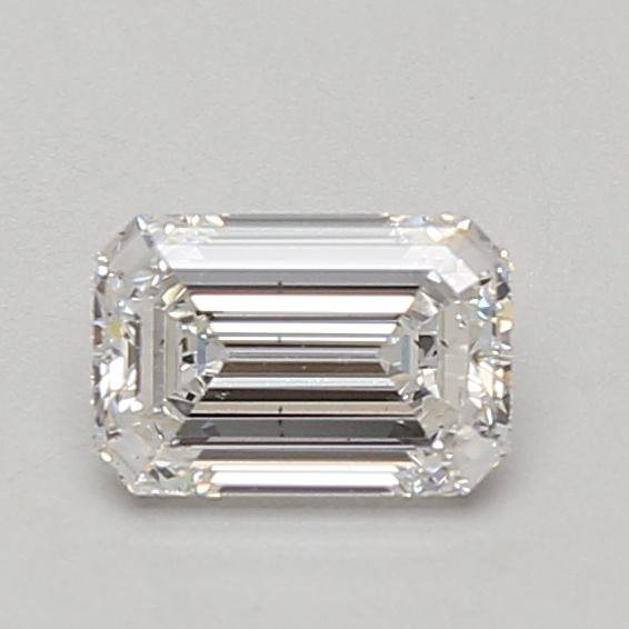 0.79ct E VS2 Rare Carat Ideal Cut Emerald Lab Grown Diamond