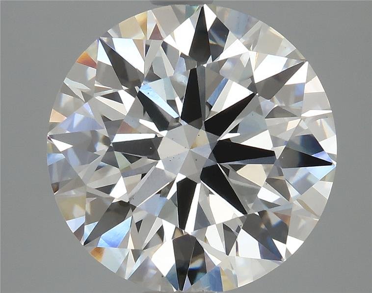 3.69 Carat Round Lab Diamond