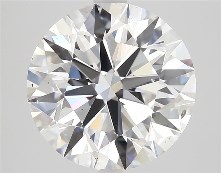 3.51ct D SI1 Rare Carat Ideal Cut Round Diamond