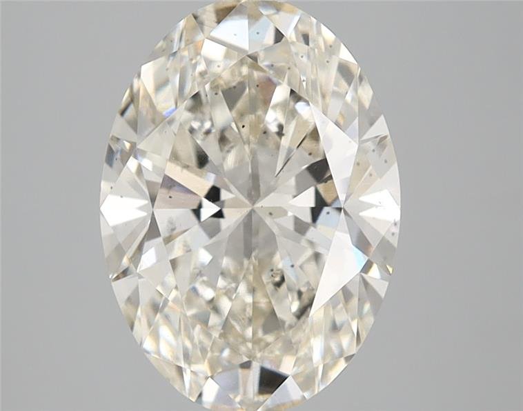 2.53ct I SI1 Rare Carat Ideal Cut Oval Lab Grown Diamond