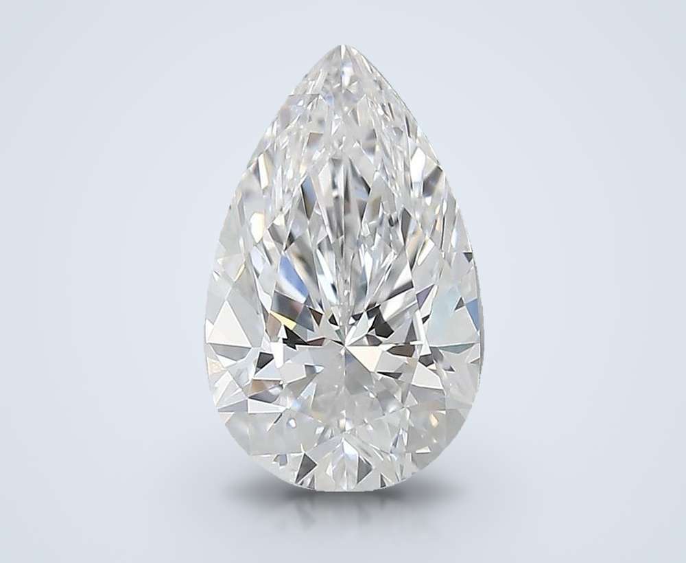2.00 Carat Pear Lab Diamond