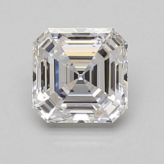 1.04ct D VS2 Rare Carat Ideal Cut Asscher Lab Grown Diamond