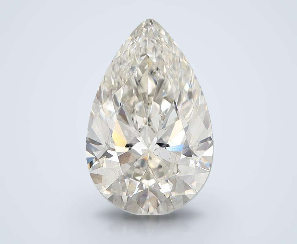 3.65 Carat Pear Lab Diamond