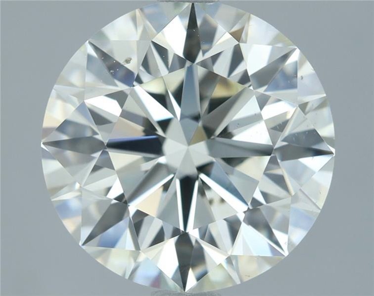 2.70ct I SI1 Rare Carat Ideal Cut Round Diamond