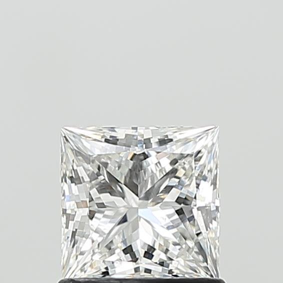 1.01ct F VS2 Rare Carat Ideal Cut Princess Lab Grown Diamond