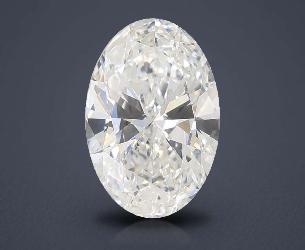1.00 Carat Oval Lab Diamond