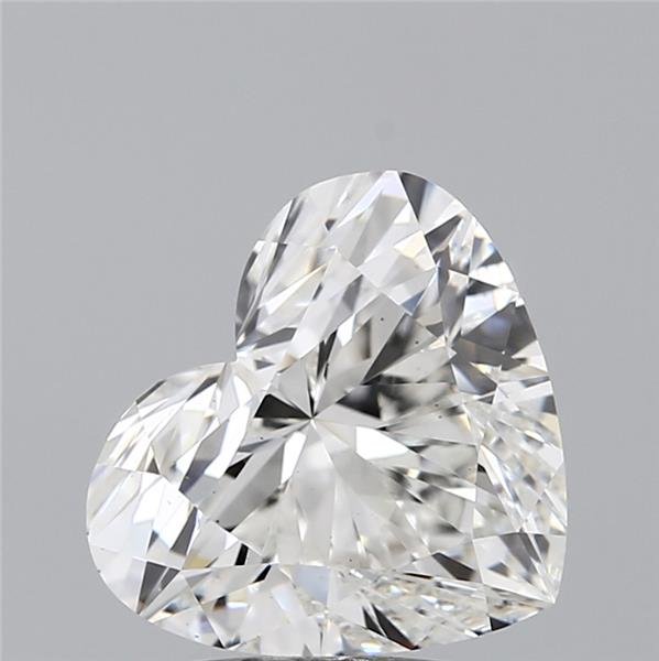 3.51ct G VS2 Rare Carat Ideal Cut Heart Lab Grown Diamond