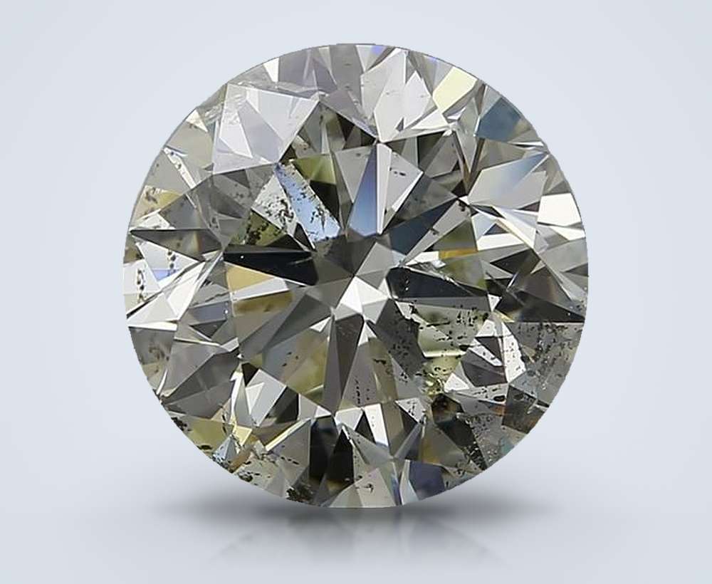 4.10 Carat Round Natural Diamond