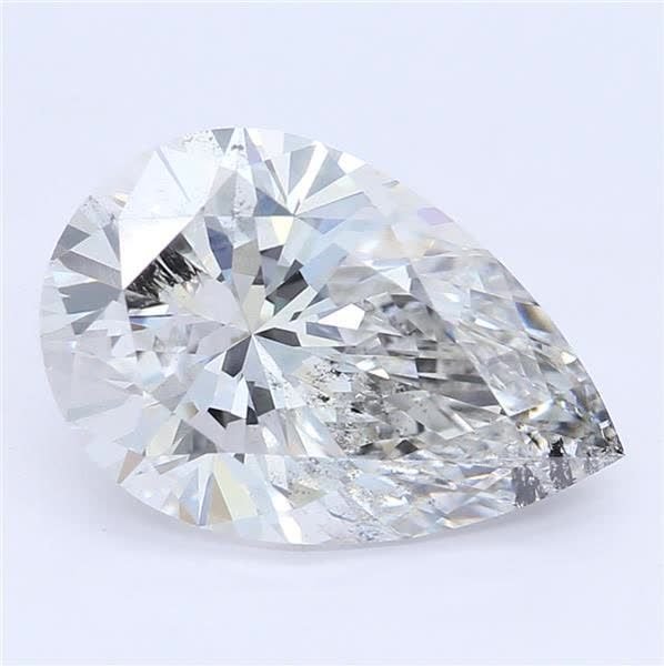 1.89ct F SI2 Rare Carat Ideal Cut Pear Lab Grown Diamond