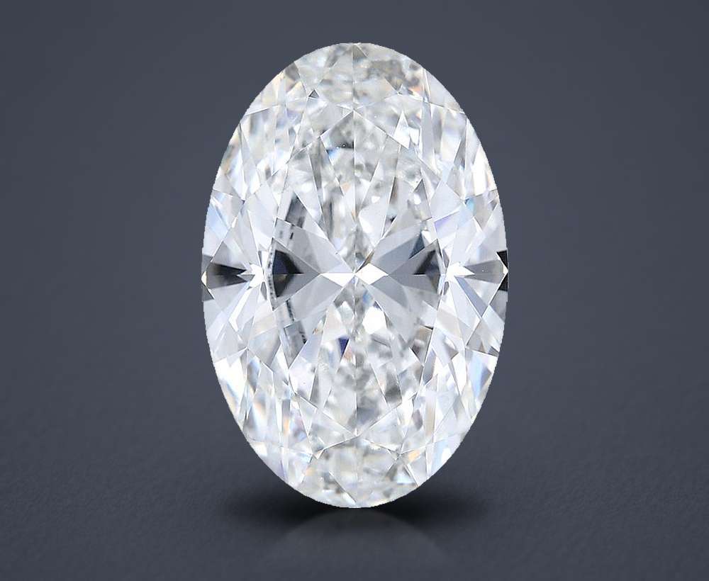 7.00 Carat Oval Lab Diamond