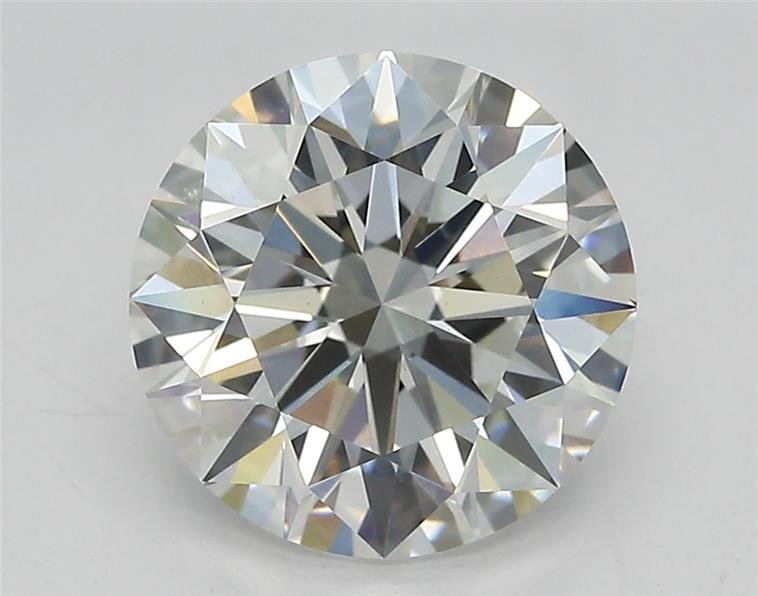 2.57ct F VVS2 Rare Carat Ideal Cut Round Lab Grown Diamond