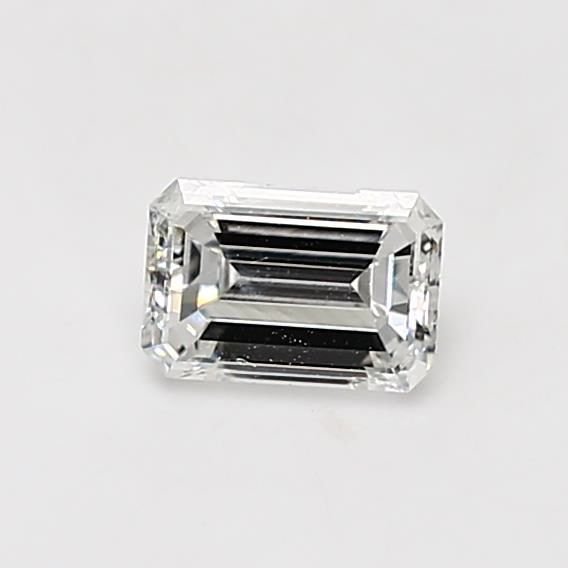 0.54ct F VS1 Very Good Cut Emerald Diamond
