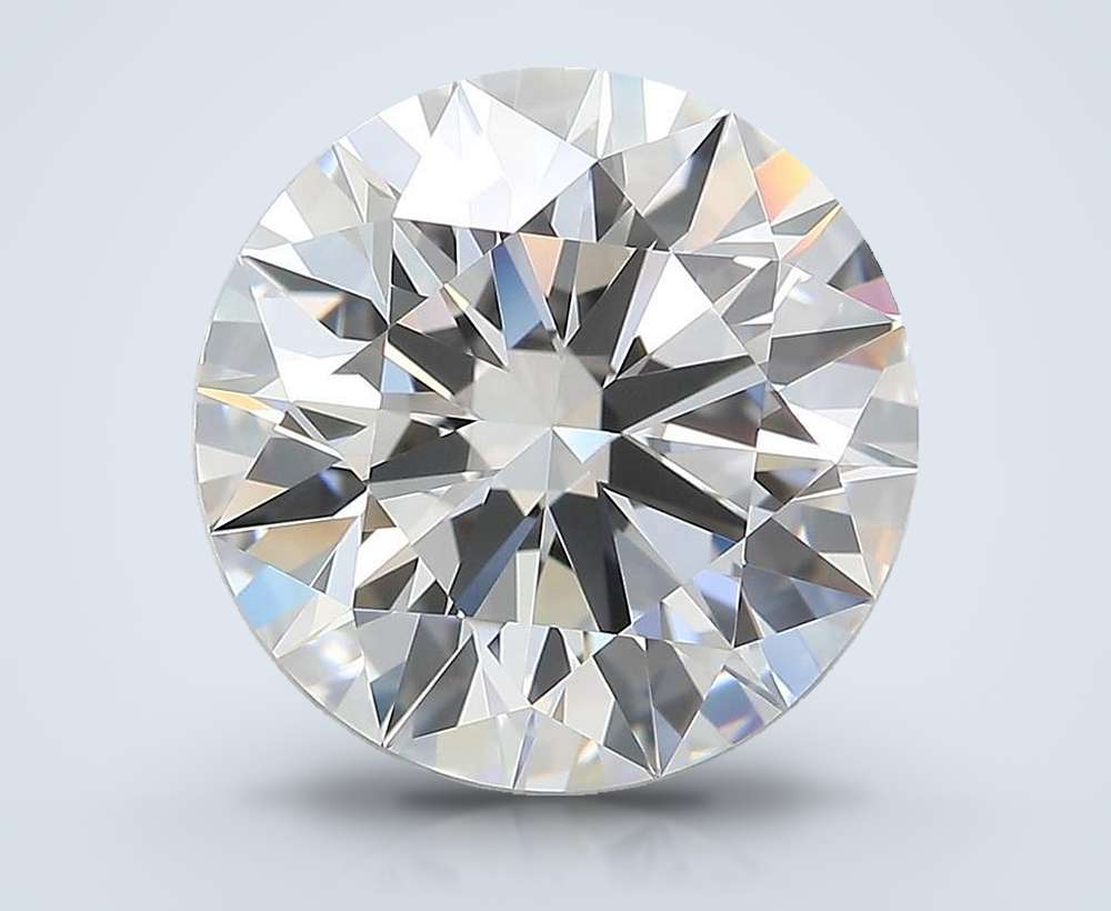5.93 Carat Round Lab Diamond