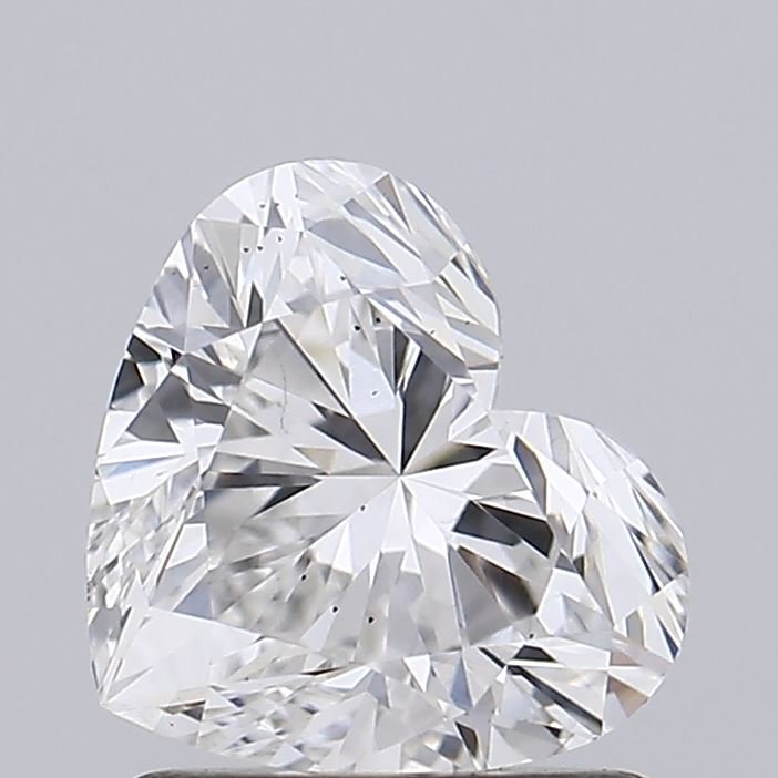 1.24ct F VS2 Rare Carat Ideal Cut Heart Lab Grown Diamond