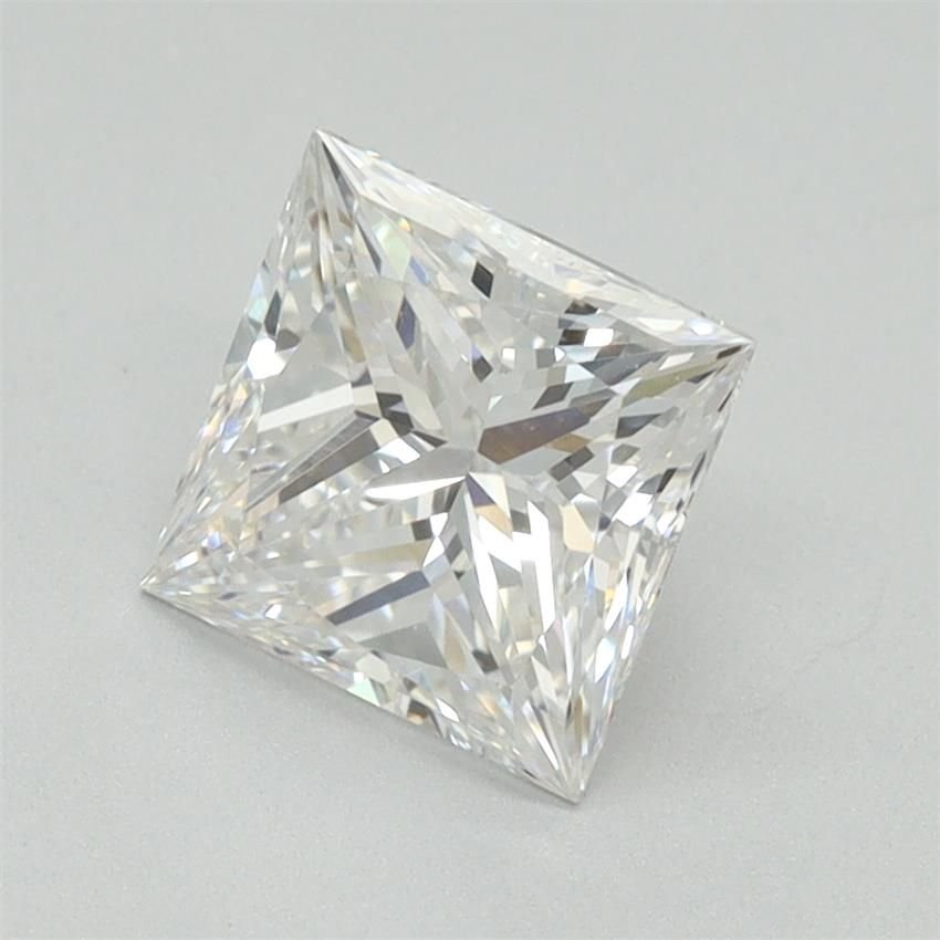 1.52ct E VVS2 Rare Carat Ideal Cut Princess Lab Grown Diamond