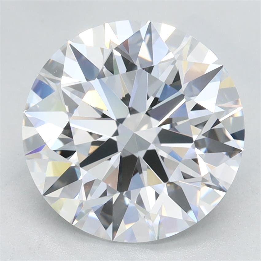 2.55ct D VVS1 Rare Carat Ideal Cut Round Lab Grown Diamond