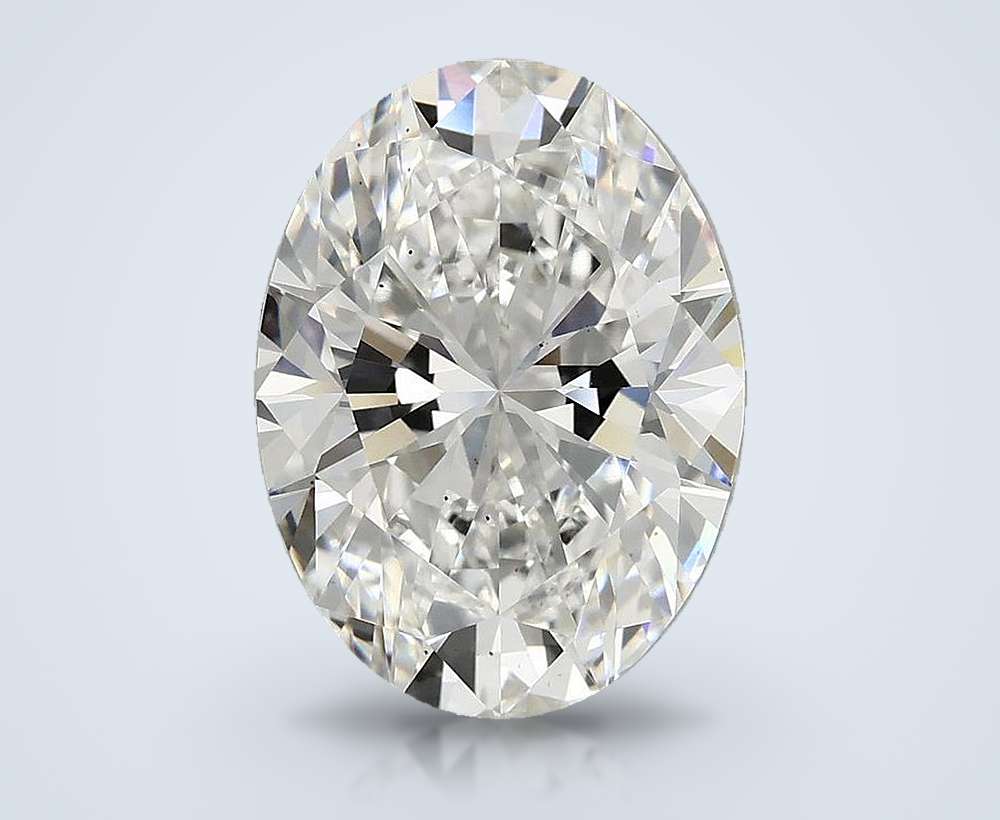 5.00 Carat Oval Lab Diamond