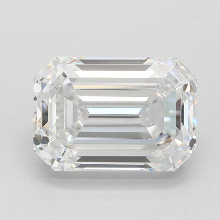 1.06ct D VVS1 Very Good Cut Emerald Lab Grown Diamond