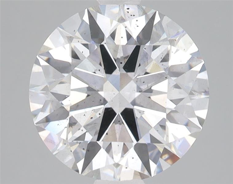 3.03ct F SI2 Rare Carat Ideal Cut Round Lab Grown Diamond