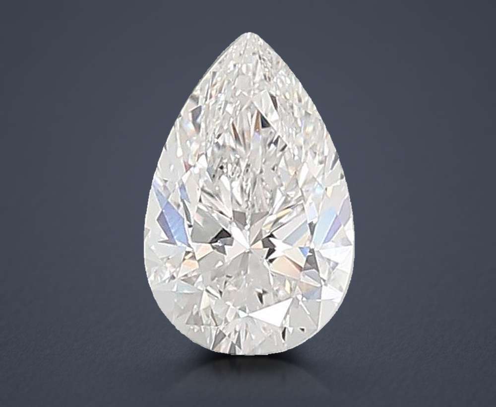 4.03 Carat Pear Lab Diamond