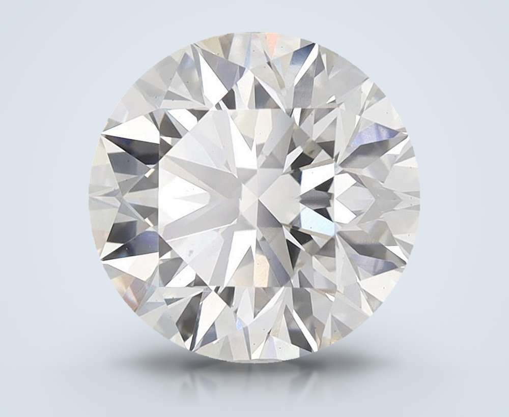 3.75 Carat Round Lab Diamond