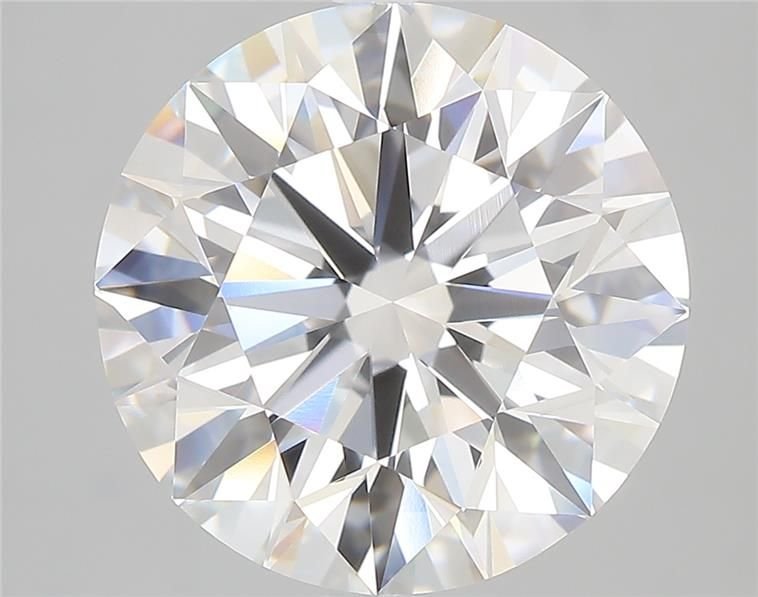 6.91ct D FL Rare Carat Ideal Cut Round Diamond