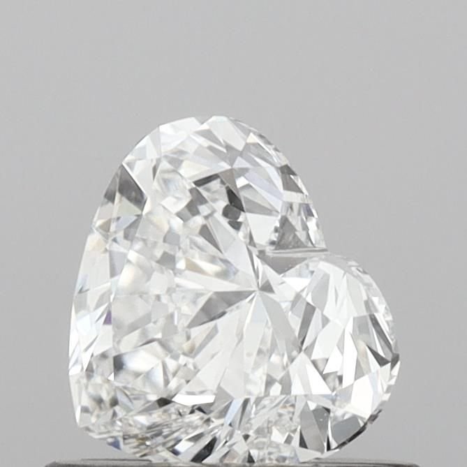 0.58ct E VVS2 Rare Carat Ideal Cut Heart Lab Grown Diamond