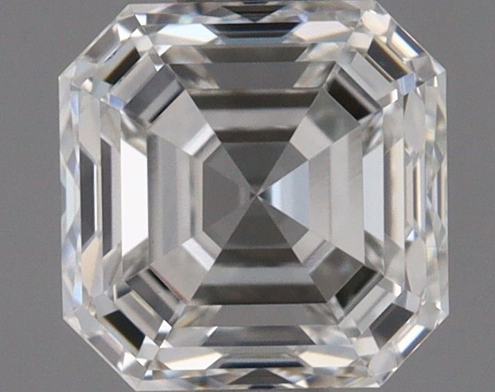0.91ct H VS1 Very Good Cut Asscher Diamond